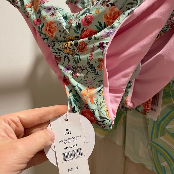 AMANDA STANTON X PQ SPROUT REVERSIBLE BASIC RUCHED BOTTOMS TEENY - Picture 3 of 6